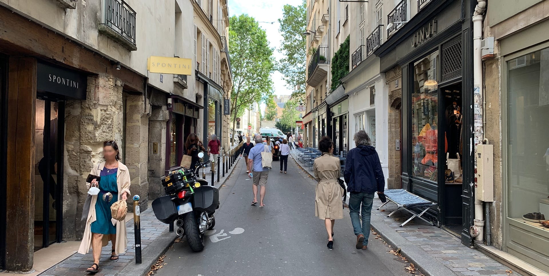 Rue Guisarde and Rue des Canettes